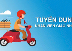 Cần gấp shipper giao hàng làm khu vực Bình Tân