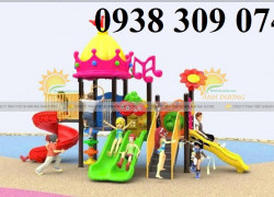 Cầu trượt cho bé, cầu trượt liên hoàn, cầu trượt xích đu