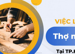 Xưởng nội thất cần tuyền 4 phụ và thợ gỗ làm tại Hóc Môn
