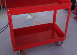 Xe đẩy 2 ngăn, Xe đẩy dụng cụ 2 tầng, 2 ngăn