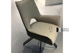 Ghế ăn thân xoay nệm PVC chân cố định CRAB 5A-P tại HCM