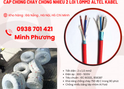 Cáp chống cháy chống nhiễu 2 lõi 1.0mm2 Altel Kabel giao ngay – toàn quốc