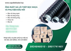 Ống ruột gà lõi thép phi 16, 20, 25, 32, 40, 45, 63, 75, 90, 114