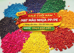 Hạt màu nhựa – hạt giống màu dùng cho PP, PE và nhiều dòng nhựa