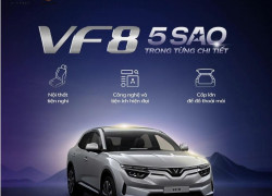 VF 8 - TRẢI NGHIỆM 5 SAO TRONG TỪNG CHI TIẾT