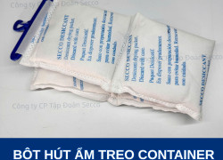 Bột Hút Ẩm Secco treo Container 1 Kg 4 Túi