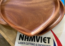 Cung cấp mâm gỗ khắc laser theo yêu cầu