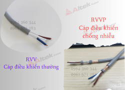 Cáp điều khiển, cáp tín hiệu 2x0.5, 2x0.75, 2x1.0, 2x1.5 Altek Kabel