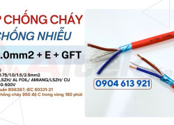 Cáp báo cháy chống cháy chống nhiễu 2x1x1.5mm2 Altek Kabel