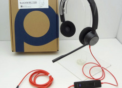 TAI NGHE POLY BLACKWIRE 3220 STEREO USB-C (+ USB-C/A ADAPTER)