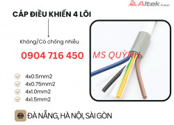 Cáp 4 core Altek Kabel 4x0.5, 4x-.75, 4x1.0,4x1.5 Đà Nẵng, Hà Nội, Hưng Yên, Hải Dương, Hải Phòng