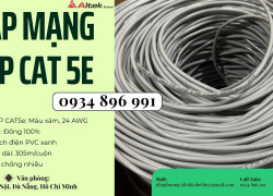 Dây Cáp Mạng Ftp5e Chống Nhiễu Tại Hồ Chí Minh, Cần Thơ, Long An