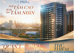 The Privé căn hộ 3 mặt giáp sống Compound hạng sang quận 2 Thủ Thiêm TP HCM