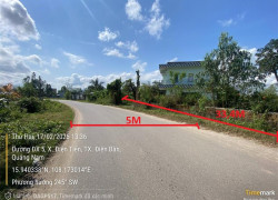 Bán đất thôn 2 Thái Sơn, phường Điện Bàn Bắc, TP Đà Nẵng.