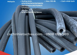 Ống cao su lưu hoá Superlon bọc ống đồng máy lạnh