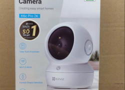 Camera wifi Ezviz H6c Pro 2K 3MP+thẻ nhớ 64Gb