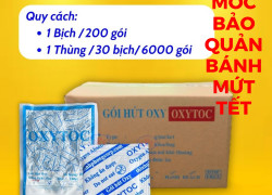 Tại sao bánh kẹo, mứt Tết lại bị mốc? Do chưa chống mốc cùng OXYTOC đó!