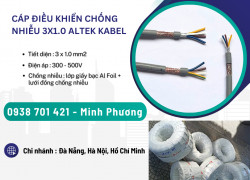 Cáp điều khiển chống nhiễu 3x1.0 Quãng Bình, Quảng Nam, Thanh Hóa