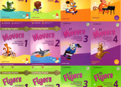 Sách Flyers, Movers, Starters, photo màu