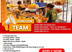 Cửa Hàng Gà Nướng & Quán Ăn Tuyển Dụng Thu Ngân, Phục Vụ, Shipper Và Tạp Vụ