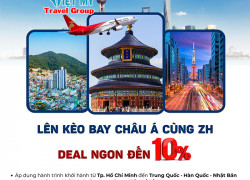 Ưu đãi vé bay châu Á cùng Shenzhen Airlines từ TP.HCM