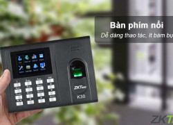 MÁY CHẤM CÔNG K30PRO – GỌN NHẸ, CHÍNH XÁC