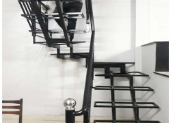 Cầu Thang Sắt Đẹp Lên gác lững - LH 0904901264