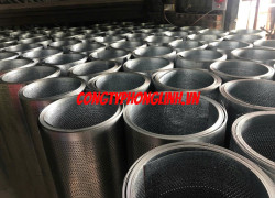 lưới thép mạ kẽm đột lỗ