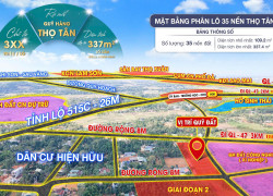 QUỸ ĐẤT ĐẸP THỌ TÂN TRIÊU SƠN GIÁ CHỈ TỪ 330 TRIỆU