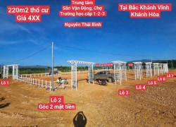 BÁN ĐẤT TRUNG TÂM XÃ BẮC KHÁNH VĨNH – VỊ TRÍ TÀI LỘC