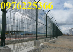 Hàng rào lưới sơn tĩnh điện D5A50x200