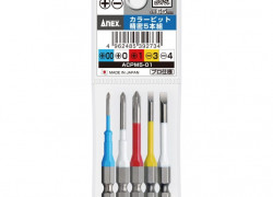 Vỉ 5 mũi vít có từ tính ACPM5-01 Anex