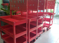 Xe đẩy đồ nghề 3 ngăn NPRO - Tủ đồ nghề