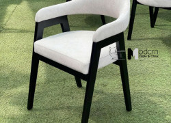 Ghế tiếp khách nệm vải có tay vịn ABIO 12-F tại HCM