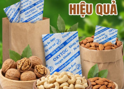 Bao bì kín giúp hạn chế không khí, nhưng oxy dư vẫn còn tồn trong bao bì, dễ gây mốc và hôi dầu khi bảo quản lâu ngày.