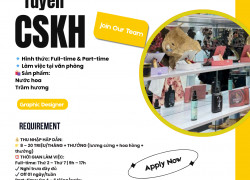  NANASHOP TUYỂN DỤNG NHÂN VIÊN TƯ VẤN & CHĂM SÓC KHÁCH HÀNG 