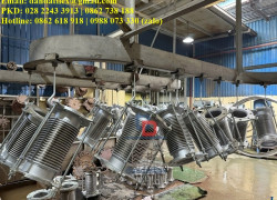 Khớp Nối Mềm Inox giảm chấn động từ máy bơm, thiết bị công nghiệp, chống ồn (khớp nối mềm chống rung)