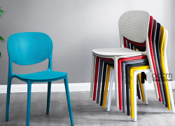 Ghế ăn cafe fastfood nhựa đúc CAT-S tại HCM