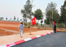 LÔ ĐẤT HƠN 100M2 TẠI THỌ TÂN - TRIỆU SƠN GIÁ 325 TRIỆU BAO SỔ