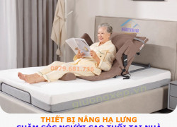Giường nâng lưng điện giúp quá trình hồi phục sau mổ diễn ra an toàn hơn