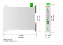 HD67165-232-A1: Modbus Slave/SNMP Agent-Converter