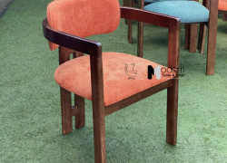 Ghế ăn nhà hàng nệm dày có tay vịn PALO 12-F tại HCM