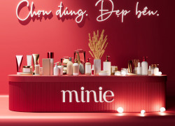 Minie – Chọn đúng. Đẹp bền. Nơi vẻ đẹp bắt đầu từ sự tinh giản.