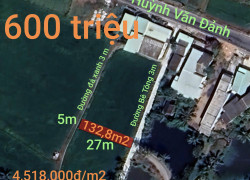 🎯Bán lô đất thổ hai mặt tiền gần Quốc Lộ 50B giá 600 triệu