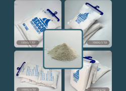 Bột Hút Ẩm - Bột Chống Ẩm Secco Treo Container 1000g (Dây 4 Túi) Chính Hãng