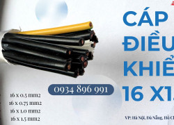 Cáp Điều Khiển 16 Lõi 1.5mm² Có Sẵn Hàng Cần Thơ, An Giang, Kiên Giang, Sóc Trăng