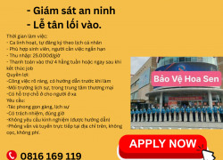 Tuyển dụng quận 7 hồ chí minh tuyển nhân viên thời vụ ngắn hạn