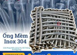 Khớp nối mềm nối ren/ khớp nối inox chống rung/ khớp nối mềm rắc co inox/ khớp nối mềm rắc co bọc PJ chống cháy