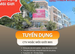 TUYỂN MÔI GIỚI BẤT ĐỘNG SẢN TỰ DO