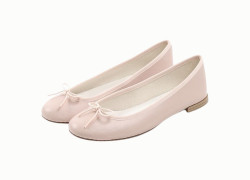 Giày Búp Bê Nữ Nơ Tròn Màu Hồng Pastel – Nhẹ Nhàng, Nữ Tính